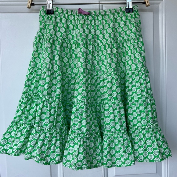 Mini Boden Other - •Mini Boden• Tiered Cotton Floral Skirt - Size 7-8